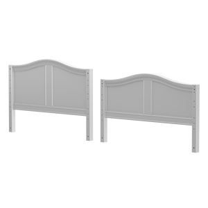 322-002 : Component Full Curved Bed End Med/Low, White