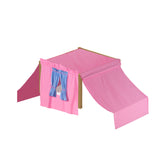 3451-028 : Accessories Full Top Tent Frame + Fabric, Pink + Light Blue
