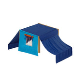 3451-080 : Accessories Full Top Tent Frame + Fabric, Blue + Light Blue