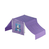 3452-027 : Accessories Full Top Tent Frame + Fabric, Purple + Light Blue