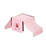 3453-023 : Accessories Full Top Tent Frame + Fabric, Soft Pink + White