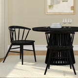3520315900-170 : Dining Chair Lido Dining Chair (2 pack)|| Black