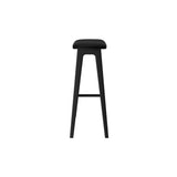 3600353500-440 : Bar Chair Beryl Upholstered Bar Height Stool (30in), Black/Black PU Leather