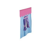 3635-027 : Accessories Twin Extra Curtain For Mid Loft Beds, Purple + Light Blue