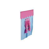 3635-028 : Accessories Twin Extra Curtain For Mid Loft Beds, Pink + Light Blue