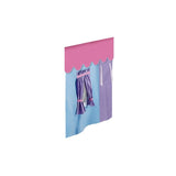 3665-027 : Accessories Extra Curtain Panel For Mid Loft Beds, Purple + Light Blue
