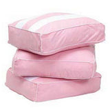 3720-023 : Accessories Pillow Covers (set of 3), Soft Pink + White