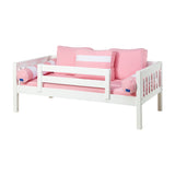 3730-023 : Accessories Bolster Covers (set of 2), Soft Pink + White