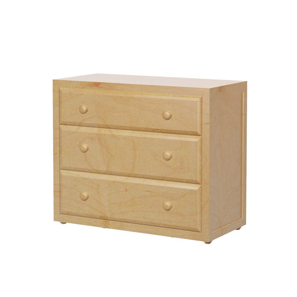4130-001 : Furniture 3 Drawer Dresser, Natural