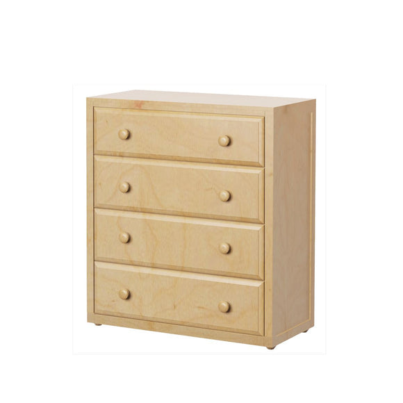 4140-001 : Furniture 4 Drawer Dresser, Natural