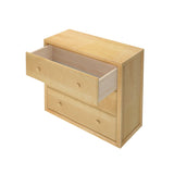 4530-001 : Furniture 3 Drawer Dresser, Natural