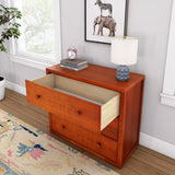 4530-003 : Furniture 3 Drawer Dresser, Chestnut