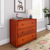 4530-003 : Furniture 3 Drawer Dresser, Chestnut