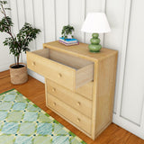 4540-001 : Furniture 4 Drawer Dresser, Natural