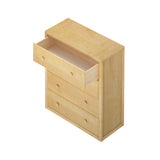 4540-001 : Furniture 4 Drawer Dresser, Natural