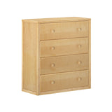 4540-001 : Furniture 4 Drawer Dresser, Natural