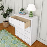 4540-002 : Furniture 4 Drawer Dresser, White