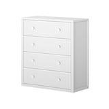 4540-002 : Furniture 4 Drawer Dresser, White