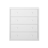 4540-002 : Furniture 4 Drawer Dresser, White