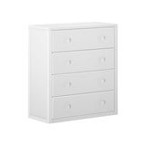 4540-002 : Furniture 4 Drawer Dresser, White