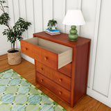 4540-003 : Furniture 4 Drawer Dresser, Chestnut