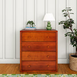 4540-003 : Furniture 4 Drawer Dresser, Chestnut