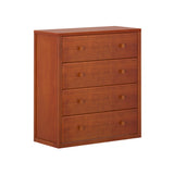 4540-003 : Furniture 4 Drawer Dresser, Chestnut