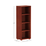 4643-003 : Bookcase Mid Bookcase, Chestnut- 15"