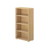 4645-001 : Bookcase Mid Bookcase, Natural- 22.5"
