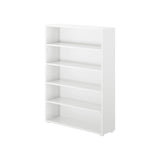4650-002 : Bookcase High Bookcase, White- 37.5"