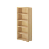 4655-001 : Bookcase High Bookcase, Natural- 22.5"