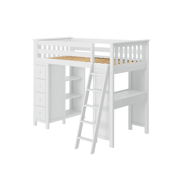 Loft Bed Storage Study