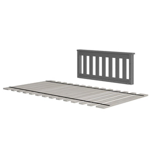 710031-002 : Component Slat Staircase Bed End incl. Slat Roll, White