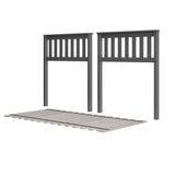 710111-121 : Component Slat Low Loft Bed Ends & Slat Roll, Grey
