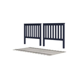710151-131 : Component Slat Twin over Twin High Bed Ends w/ Twin Slats Roll, Blue