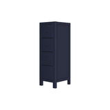 710240-131 : Component Narrow 4 Drawer Dresser, Blue
