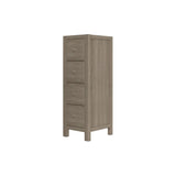 710240-152 : Component Narrow 4 Drawer Dresser, Stone