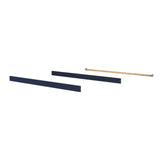 710705-131 : Component Full Bed Side Rails incl. Support Bar, Blue
