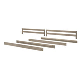 710731-152 : Component 2 x Bedside Rails & 2 x Full Length Safety Rails, Stone