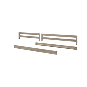 710735-002 : Component Bed Rail, Full Length & 3/4 Guard Rail Set, White