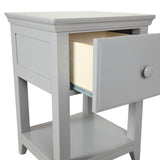 714211-121 : Furniture 1 Drawer Nightstand, Grey