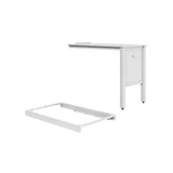 714240-002 : Component Pull-Out Desk, White