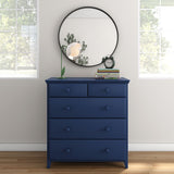 714323-131 : Dresser 2 over 3 Drawer Dresser, Blue