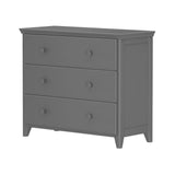 714330-121 : Dresser 3 Drawer Dresser, Grey