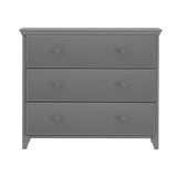 714330-121 : Dresser 3 Drawer Dresser, Grey