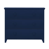 714330-131 : Dresser 3 Drawer Dresser, Blue