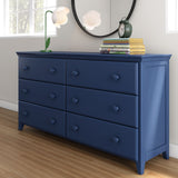 714360-131 : Dresser 6 Drawer Dresser, Blue