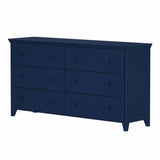 714360-131 : Dresser 6 Drawer Dresser, Blue