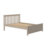 71S-FBED-152 : Single Beds Full-Size Platform Bed, Stone