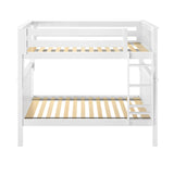 71S-FBNK-002 : Bunk Beds Bunk Bed, Full over Full, White